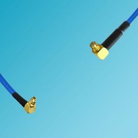 MMCX Male Right Angle to SMP Female Right Angle Semi-Flexible Cable