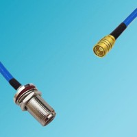 N Bulkhead Female to SMB Female Semi-Flexible Cable