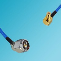 N Male Right Angle to SMB Male Right Angle Semi-Flexible Cable