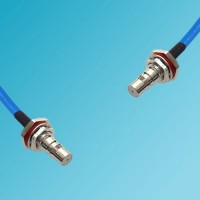 QMA Bulkhead Female to QMA Bulkhead Female Semi-Flexible Cable