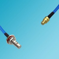 QMA Bulkhead Female to SMP Female Semi-Flexible Cable