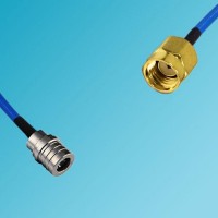 QMA Male to RP SMA Male Semi-Flexible Cable