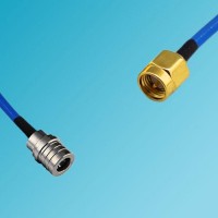 QMA Male to SMA Male Semi-Flexible Cable