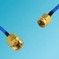 RP SMA Male to SMA Male Semi-Flexible Cable