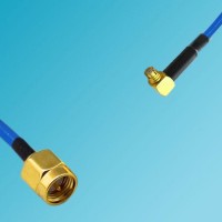 SMA Male to SMP Female Right Angle Semi-Flexible Cable