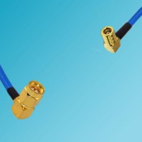SMA Male Right Angle to SMB Female Right Angle Semi-Flexible Cable