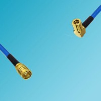 SMB Female to SMB Female Right Angle Semi-Flexible Cable