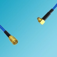 SMB Female to SMP Female Right Angle Semi-Flexible Cable