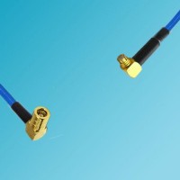 SMB Female Right Angle to SMP Female Right Angle Semi-Flexible Cable