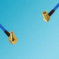 SMB Male Right Angle to SMB Female Right Angle Semi-Flexible Cable