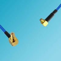 SMB Male Right Angle to SMP Female Right Angle Semi-Flexible Cable