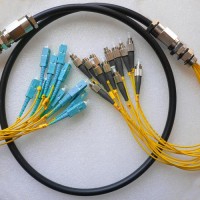 12 Strand FC/UPC SC/UPC Singlemode Outdoor Waterproof Patch Cable