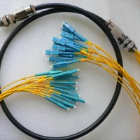 12 Strand LC/UPC SC/UPC Singlemode Outdoor Waterproof Patch Cable