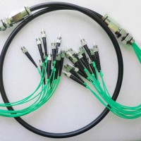 12 Strand ST ST OM3 Multimode Outdoor Waterproof Patch Cable