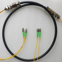 2 Strand FC/APC FC/APC Singlemode Outdoor Waterproof Patch Cable