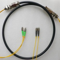 2 Strand FC/APC FC/UPC Singlemode Outdoor Waterproof Patch Cable