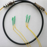 2 Strand LC/APC LC/APC Singlemode Outdoor Waterproof Patch Cable