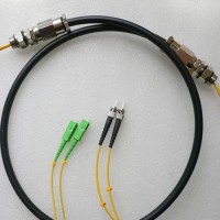 2 Strand SC/APC ST/UPC Singlemode Outdoor Waterproof Patch Cable