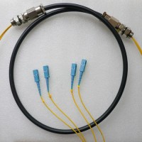 2 Strand SC/UPC SC/UPC Singlemode Outdoor Waterproof Patch Cable