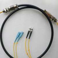 2 Strand SC/UPC ST/UPC Singlemode Outdoor Waterproof Patch Cable