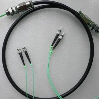 2 Strand ST ST OM3 Multimode Outdoor Waterproof Patch Cable