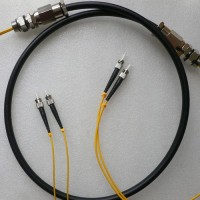 2 Strand ST/UPC ST/UPC Singlemode Outdoor Waterproof Patch Cable