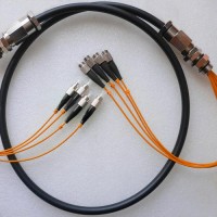 4 Strand FC FC 62.5 Multimode Outdoor Waterproof Patch Cable
