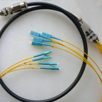 4 Strand LC/UPC SC/UPC Singlemode Outdoor Waterproof Patch Cable