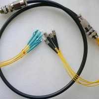 4 Strand LC/UPC ST/UPC Singlemode Outdoor Waterproof Patch Cable