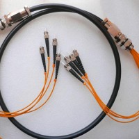 4 Strand ST ST 50 Multimode Outdoor Waterproof Patch Cable