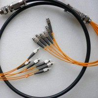 6 Strand FC FC 50 Multimode Outdoor Waterproof Patch Cable