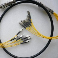 6 Strand FC/UPC FC/UPC Singlemode Outdoor Waterproof Patch Cable