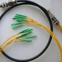 6 Strand LC/APC LC/APC Singlemode Outdoor Waterproof Patch Cable