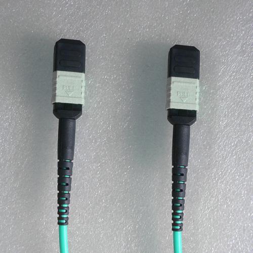 12 Fiber MPO MPO 50/125 OM4 Multimode Patch Cable