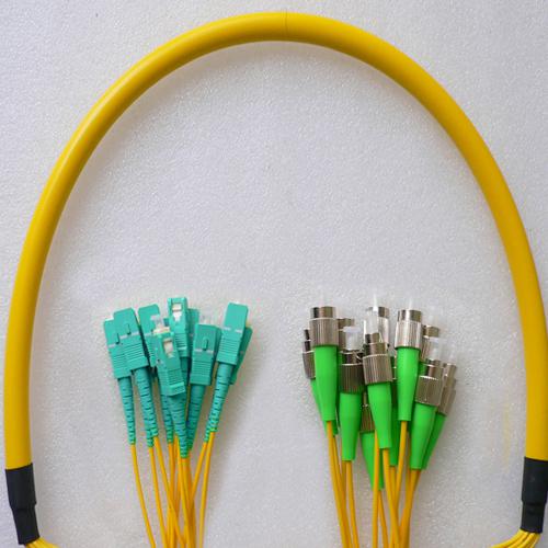12 Fiber FC/APC SC/UPC 9/125 OS2 Singlemode Patch Cable