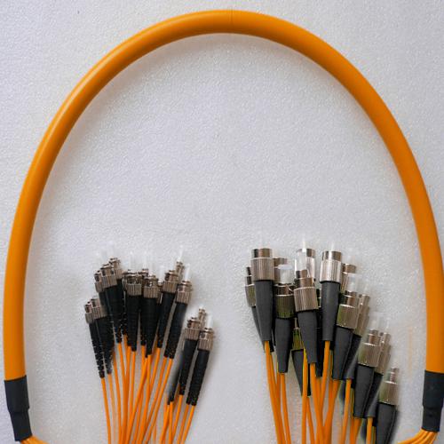 24 Fiber FC/PC ST/PC 62.5/125 OM1 Multimode Patch Cable