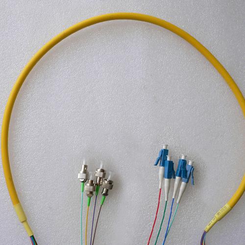 4 Fiber FC/APC LC/UPC 9/125 OS2 Singlemode Patch Cable