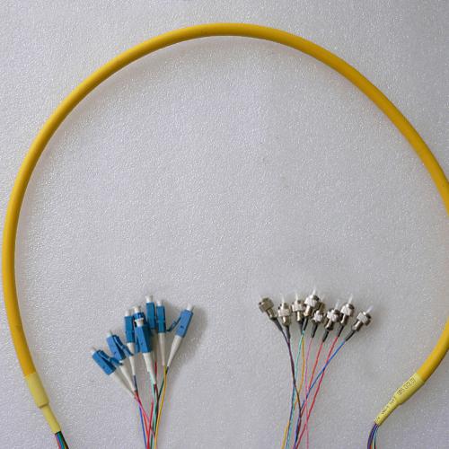8 Fiber FC/UPC LC/UPC 9/125 OS2 Singlemode Patch Cable