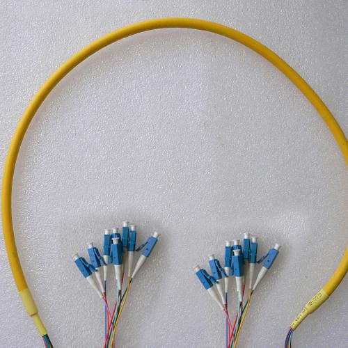 8 Fiber LC/UPC LC/UPC 9/125 OS2 Singlemode Patch Cable